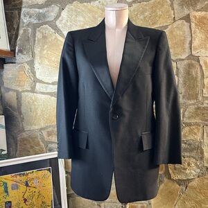 Vintage After Six Black Tuxedo Blazer – Made in USA